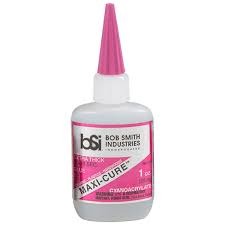 BSI Bob Smith Industries Extra Thick Glue Maxi-cure 1oz Cyanoacrylate 112